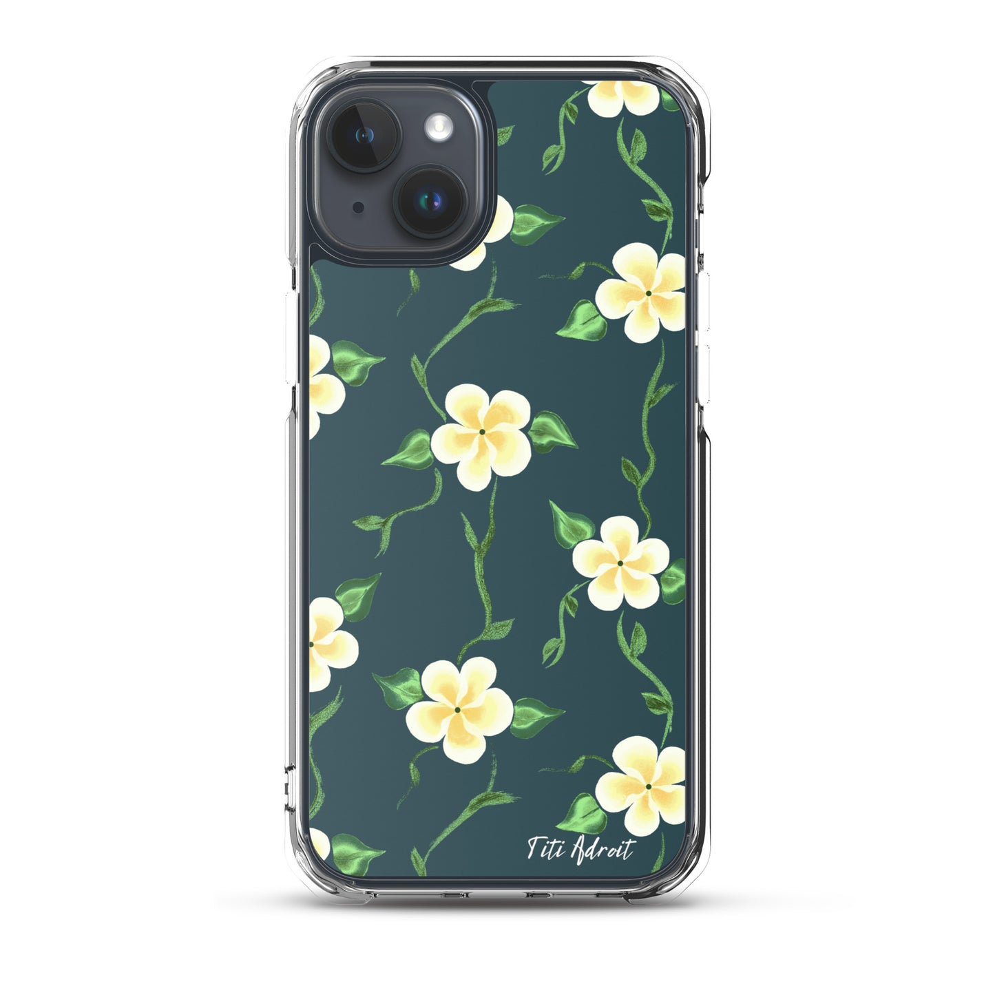 Canary_Spruce_Flower_Clear_Phonecase_iPhone