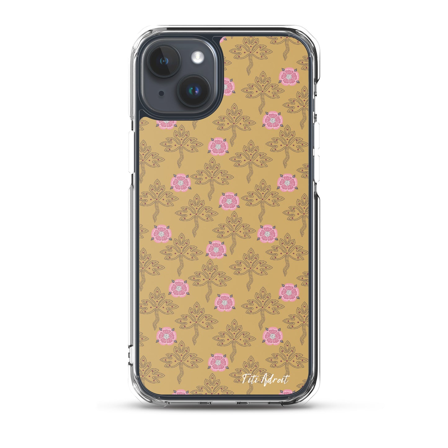 Royal_Honey_Pink_Clear_Phonecase_iPhone