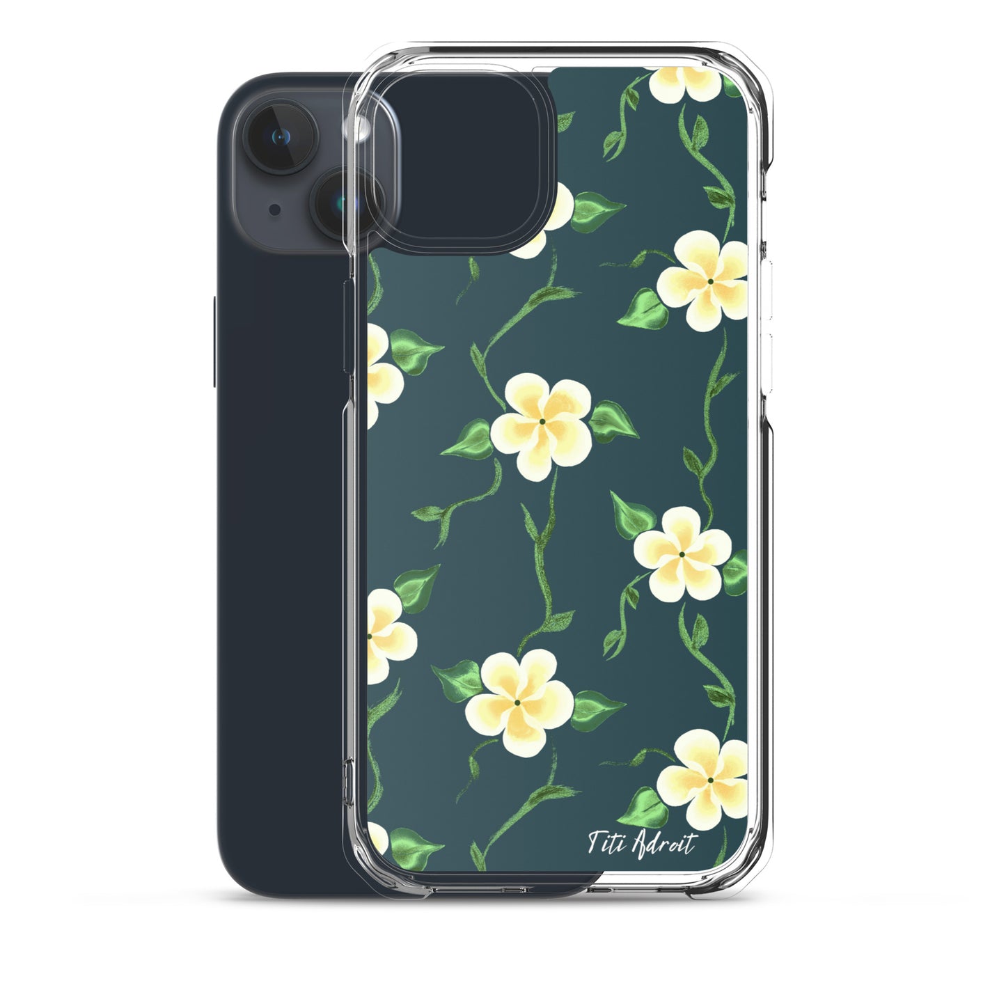Canary_Spruce_Flower_Clear_Phonecase_iPhone