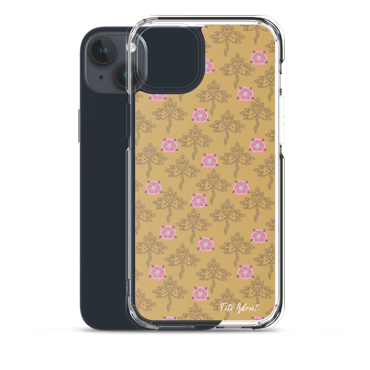 Royal_Honey_Pink_Clear_Phonecase_iPhone