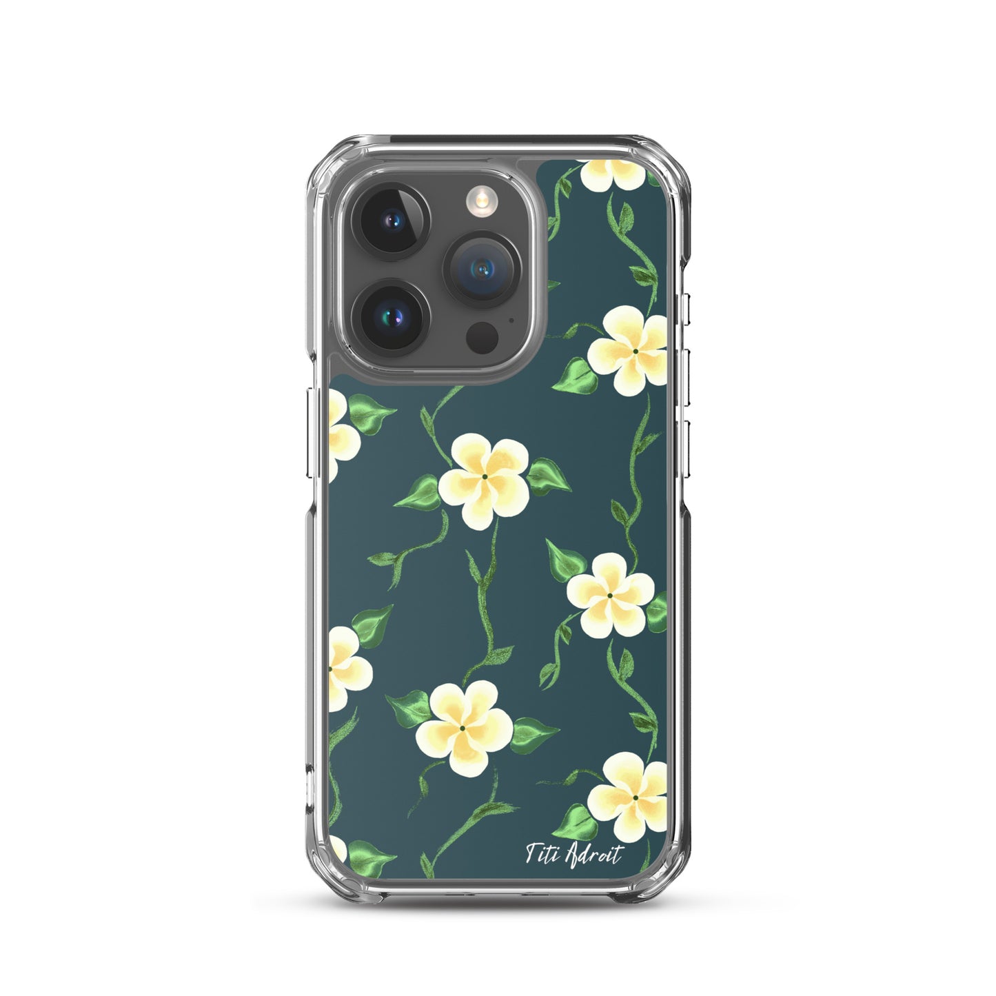 Canary_Spruce_Flower_Clear_Phonecase_iPhone
