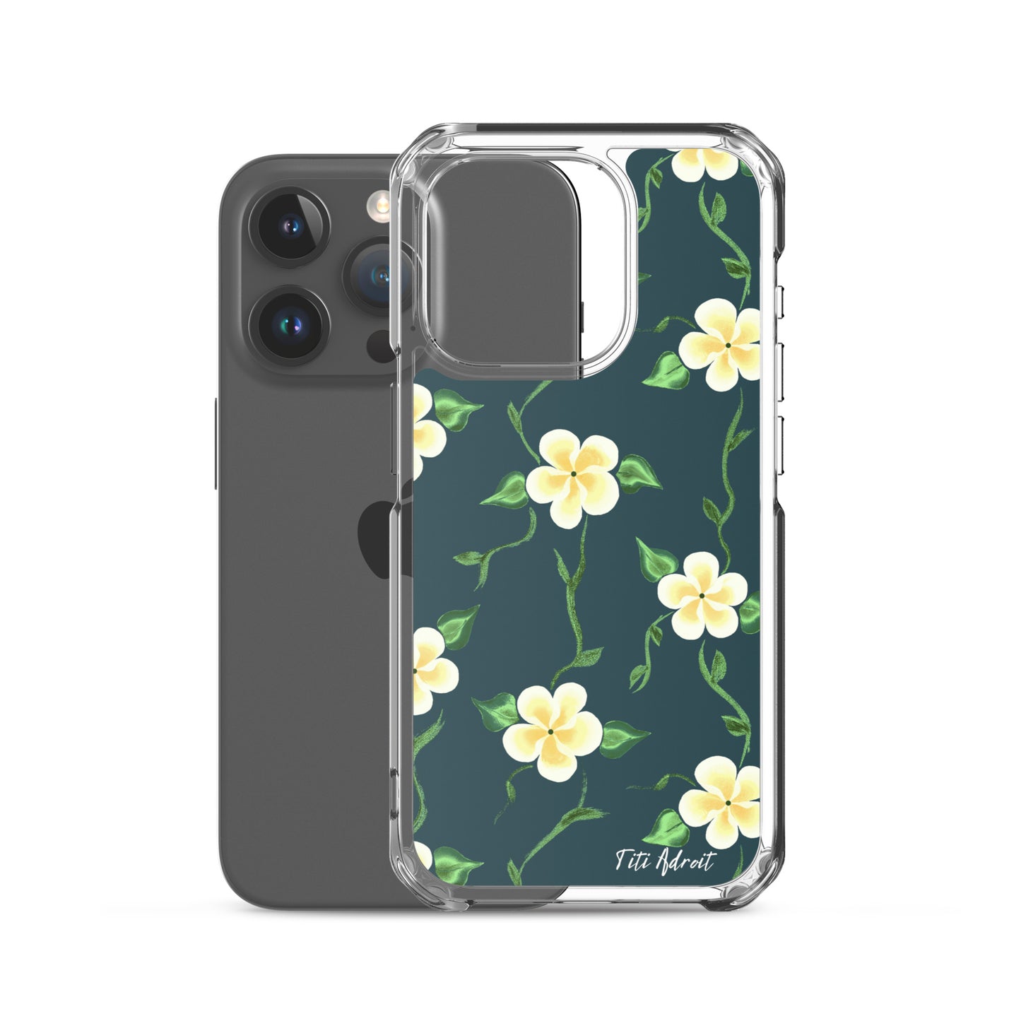 Canary_Spruce_Flower_Clear_Phonecase_iPhone