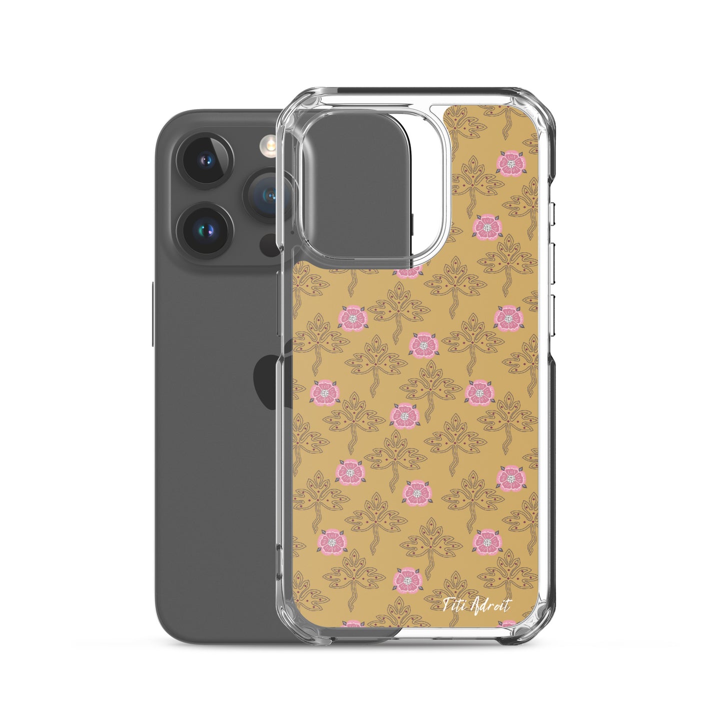 Royal_Honey_Pink_Clear_Phonecase_iPhone