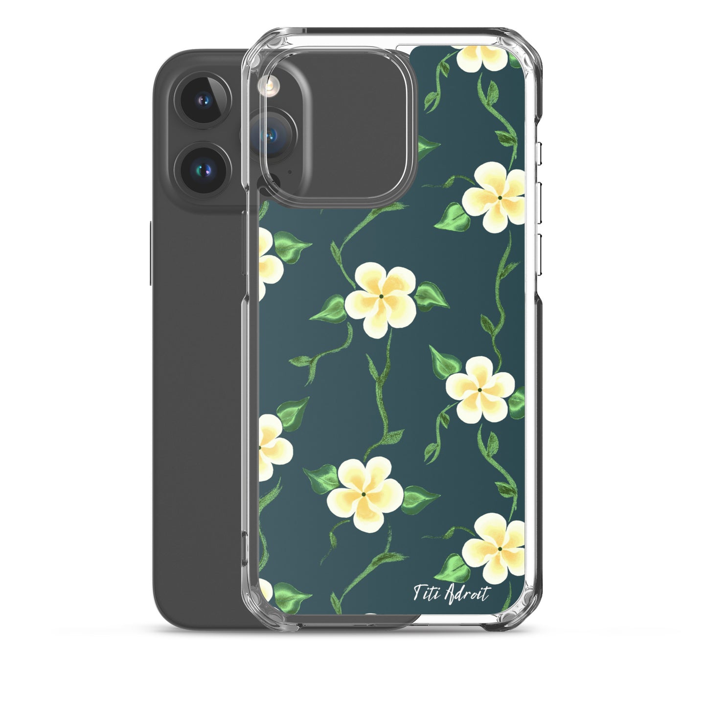 Canary_Spruce_Flower_Clear_Phonecase_iPhone