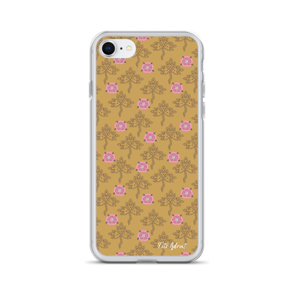 Royal_Honey_Pink_Clear_Phonecase_iPhone