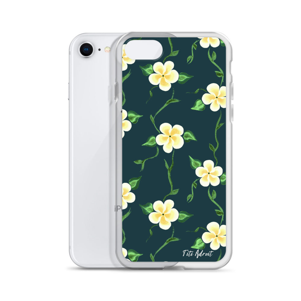 Canary_Spruce_Flower_Clear_Phonecase_iPhone