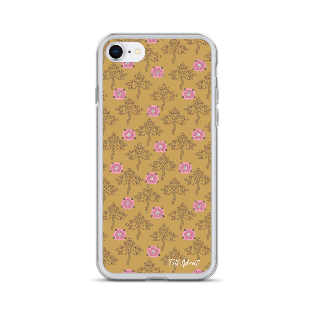 Royal_Honey_Pink_Clear_Phonecase_iPhone