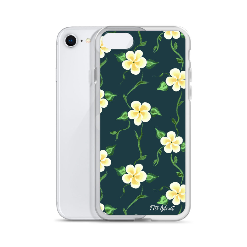Canary_Spruce_Flower_Clear_Phonecase_iPhone