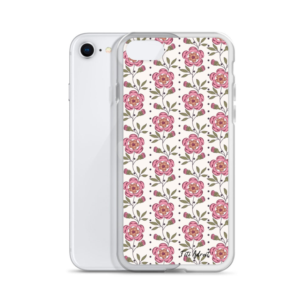 Royal_Rose_Porcelain_Clear_Phonecase_iPhone