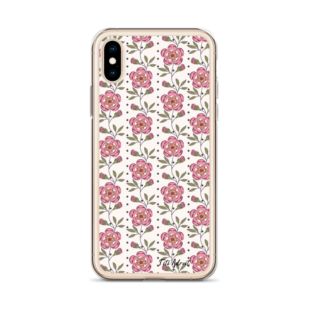 Royal_Rose_Porcelain_Clear_Phonecase_iPhone