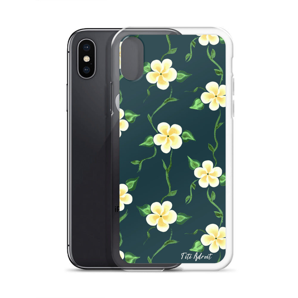 Canary_Spruce_Flower_Clear_Phonecase_iPhone
