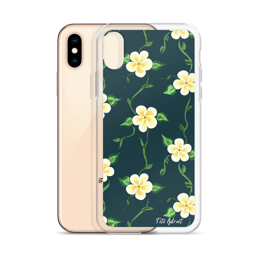 Canary_Spruce_Flower_Clear_Phonecase_iPhone