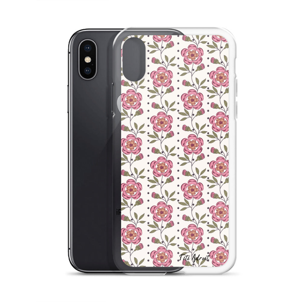 Royal_Rose_Porcelain_Clear_Phonecase_iPhone