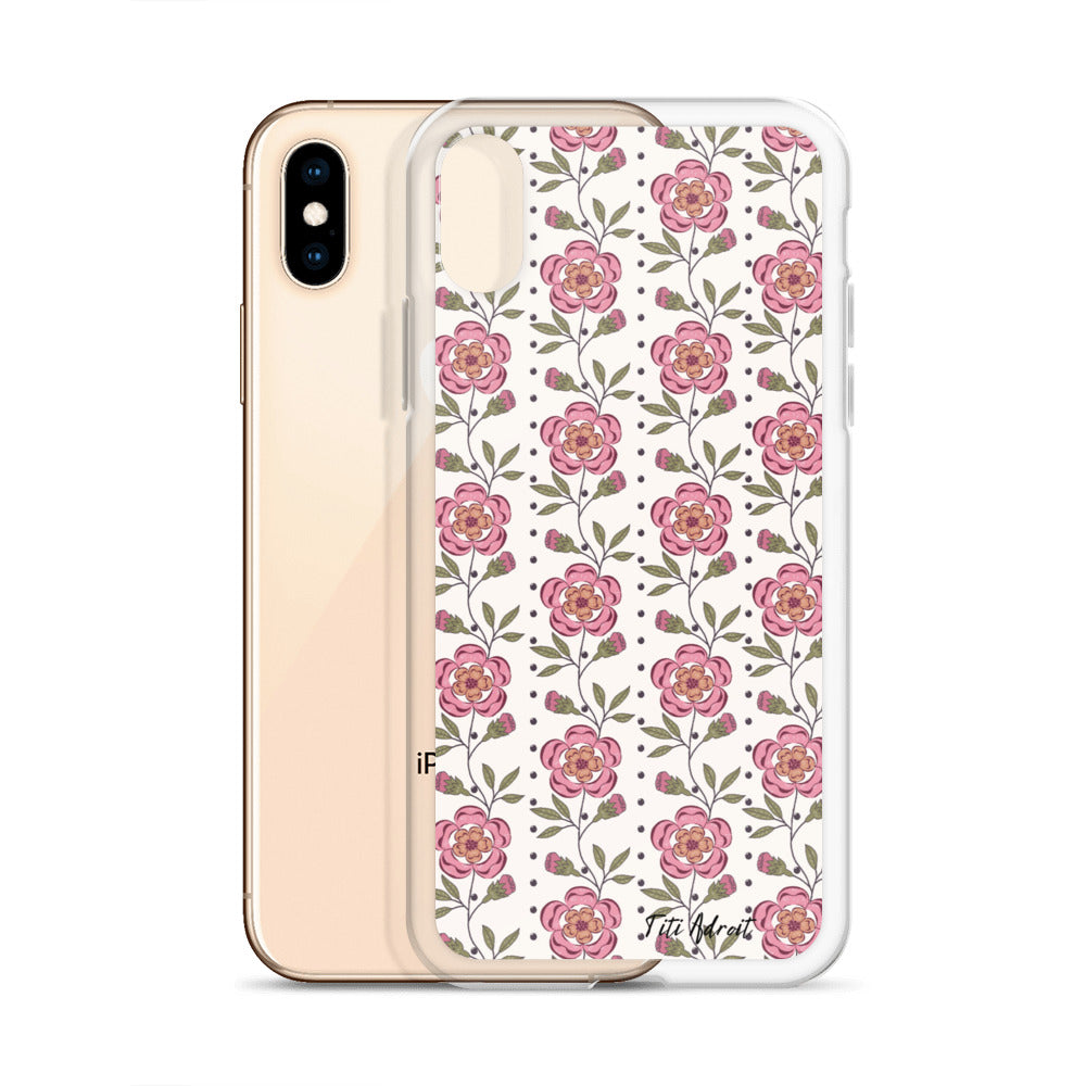 Royal_Rose_Porcelain_Clear_Phonecase_iPhone