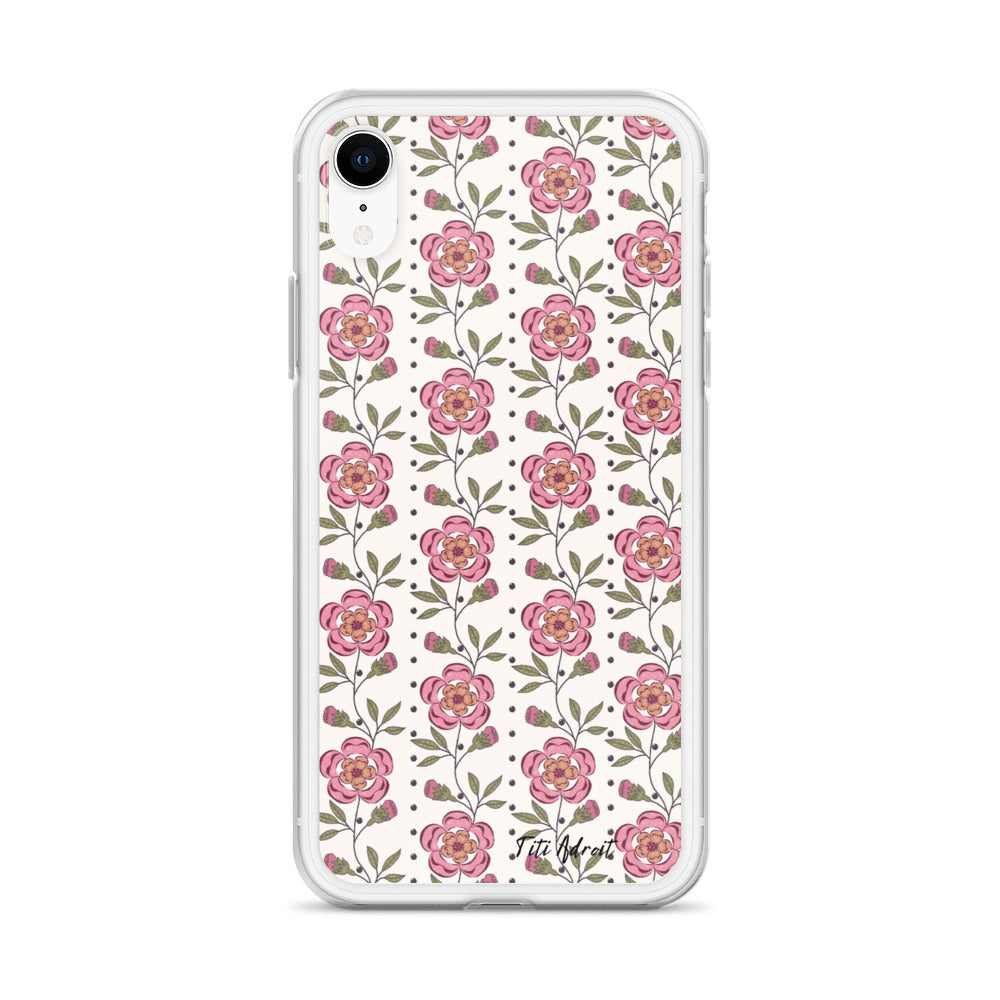 Royal_Rose_Porcelain_Clear_Phonecase_iPhone