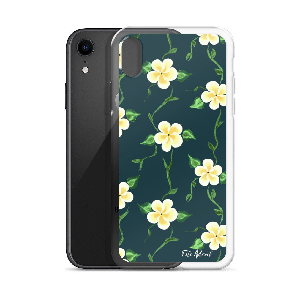 Canary_Spruce_Flower_Clear_Phonecase_iPhone