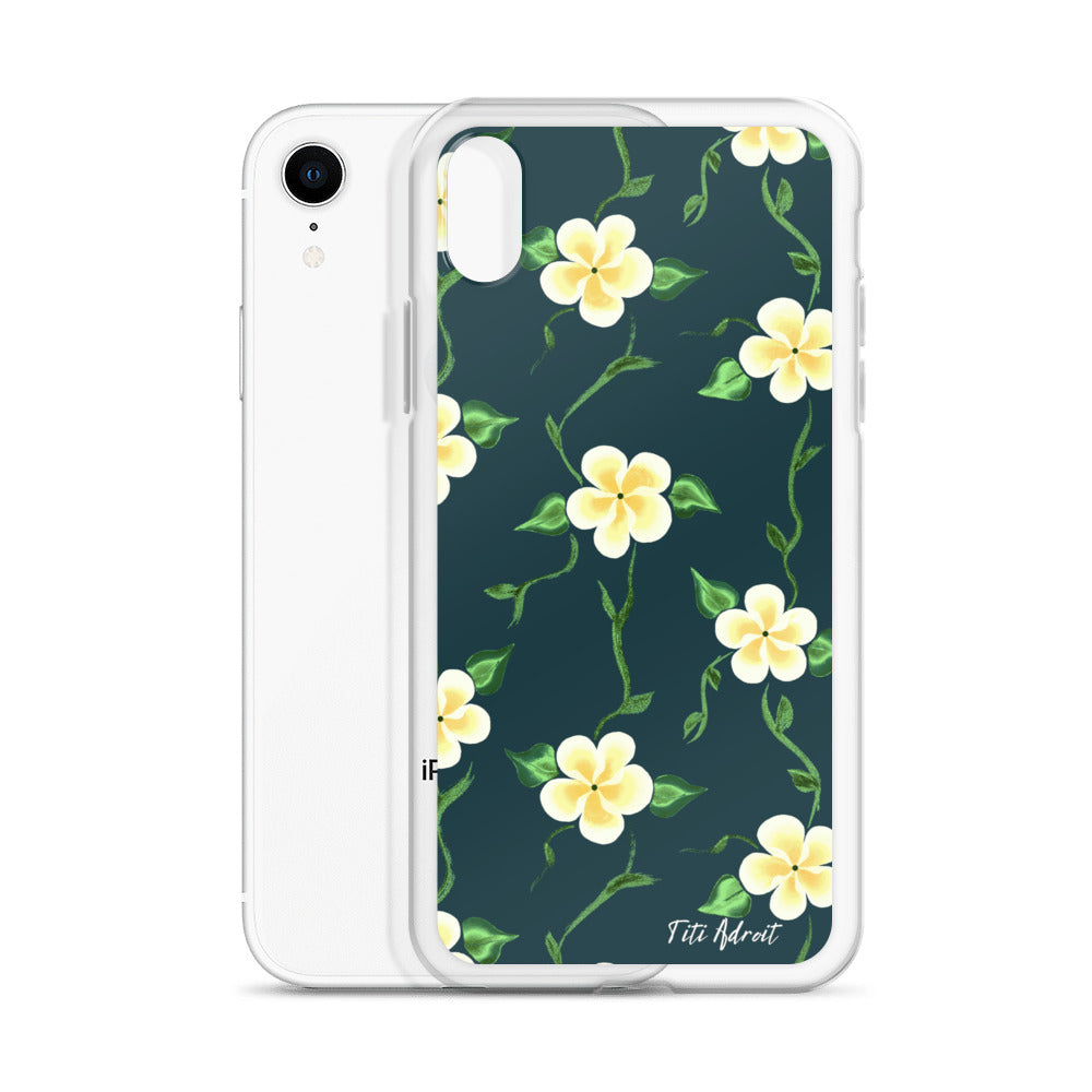 Canary_Spruce_Flower_Clear_Phonecase_iPhone
