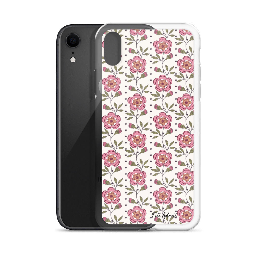 Royal_Rose_Porcelain_Clear_Phonecase_iPhone