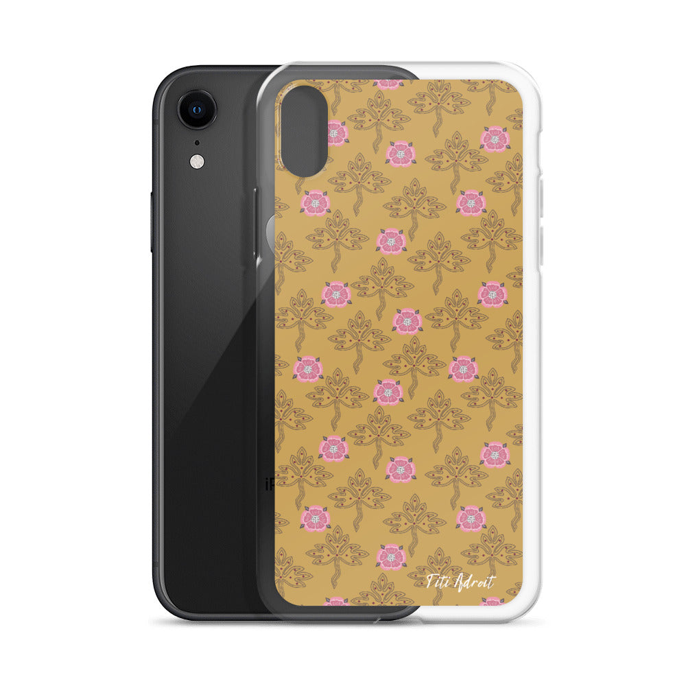 Royal_Honey_Pink_Clear_Phonecase_iPhone