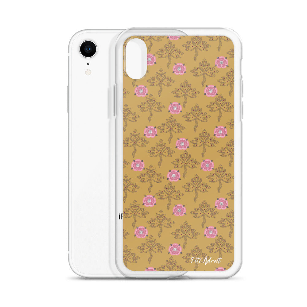 Royal_Honey_Pink_Clear_Phonecase_iPhone