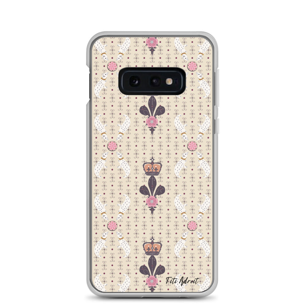 Royal_Cream_Ferret_Clear_Phonecase_Samsung