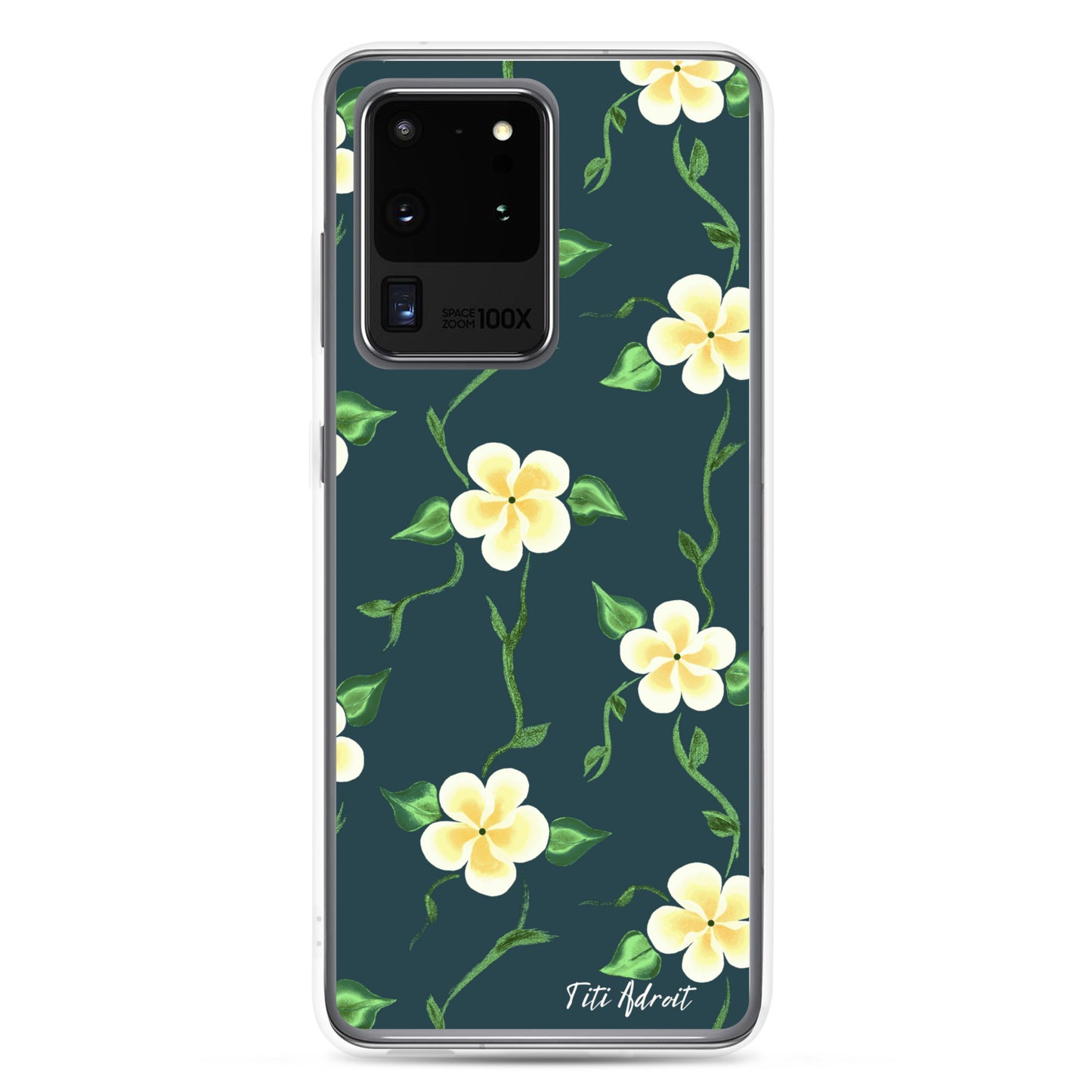 Canary_Spruce_Flower_Clear_Phonecase_Samsung